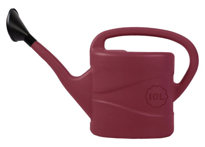 Talentools Gieter kunststof met broes wijnrood 10 liter Talen Tools