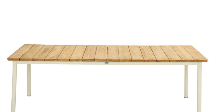 Apple Bee | Milou Tuintafel 240 x 100 cm | Oyster-Teak