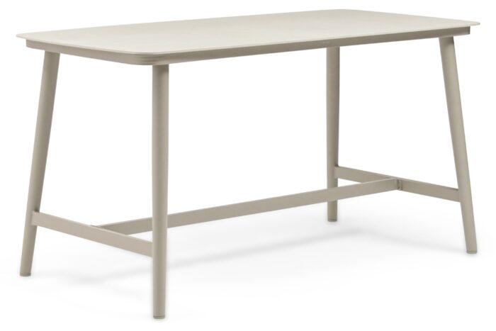 Coco Sienta high dining tuintafel 180×90 cm – Zand/Beige