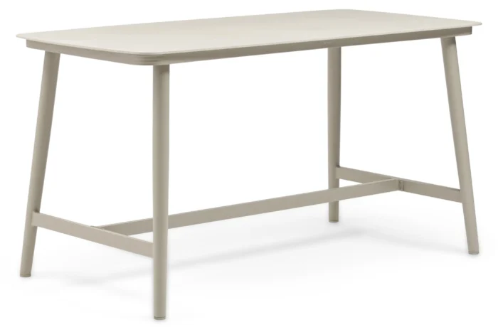 Coco Sienta high dining tuintafel 180x90 cm - Zand/Beige