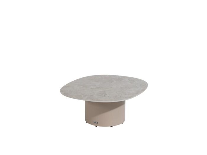 4so Sofie coffee tafel latte keramiek 70 x 80 cm