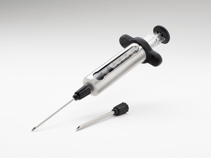 Napoleon grills RVS marinade injectiespuit met 2 naalden barbecue