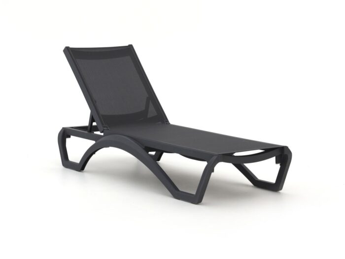 Forza Furniture Forza Russi ligbed stapelbaar/verstelbaar Laagste prijsgarantie! – Grijs