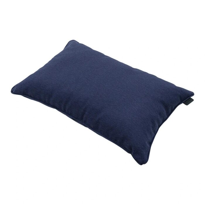 Madison Sierkussen 60×40 cm Piping Panama Indigo – blauw