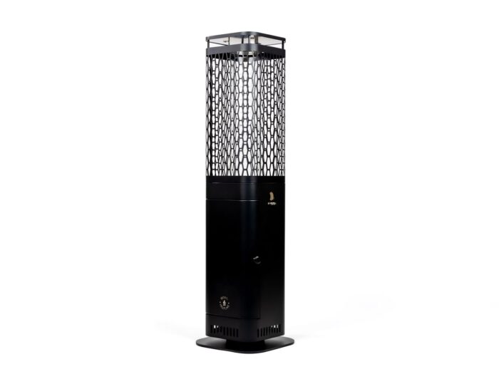 Monti HeatLine + 15% kassakorting | Blaze pellet terrasverwarmer 26x26x95cm – Zwart