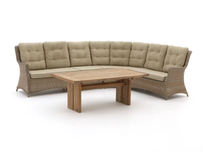 Intenso Furniture Milano/ROUGH-L dining loungeset 5-delig - Taupe