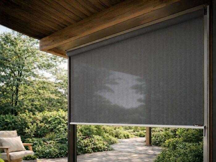 Shadow Comfort rolgordijn 198x240cm Laagste prijsgarantie! – Grijs