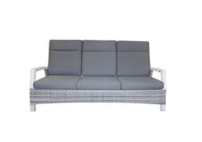 Trestino Rovereto 3-zits Loungebank 87 x 103 cm – grijs;wit