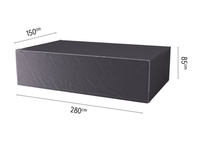 Aerocover Tuinsethoes 280x150xH85 cm – zwart