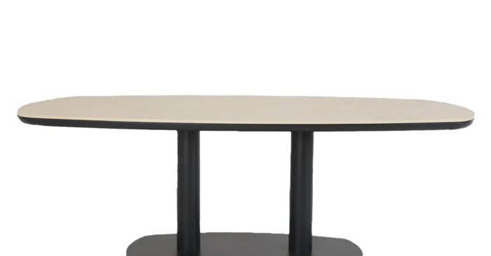 Apple Bee | Melville Tuintafel Tonvorm 220 x 110 cm | Black-Light Grey