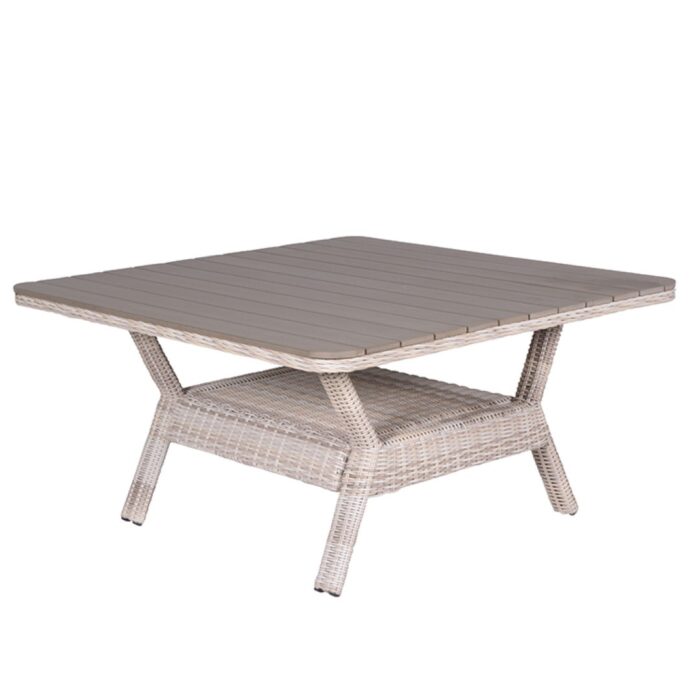 Garden impressions Milwaukee tafel 140x140xH70 passie wilg