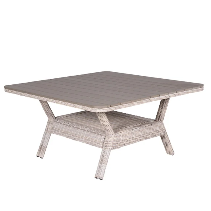 Garden impressions Milwaukee tafel 140x140xH70 passie wilg