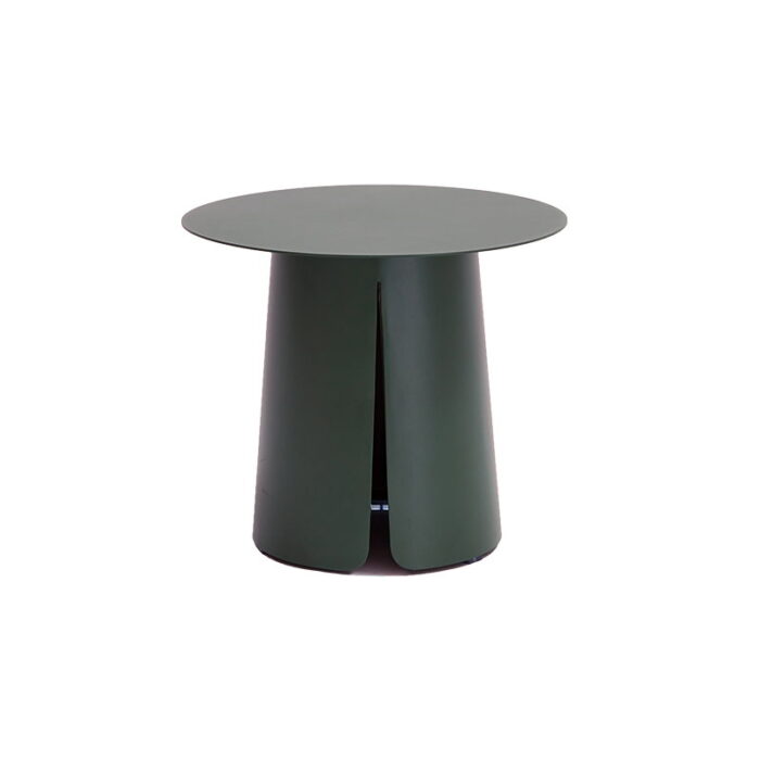 Oosterik home Rockerville bijzettafel forest green dia. 45 cm – groen