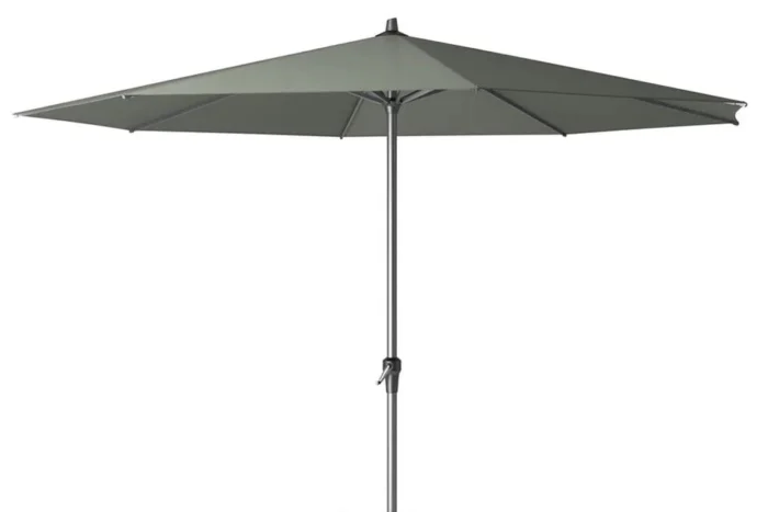 Platinum Sun & Shade | Parasol Riva Ø400 cm | Olijfgroen