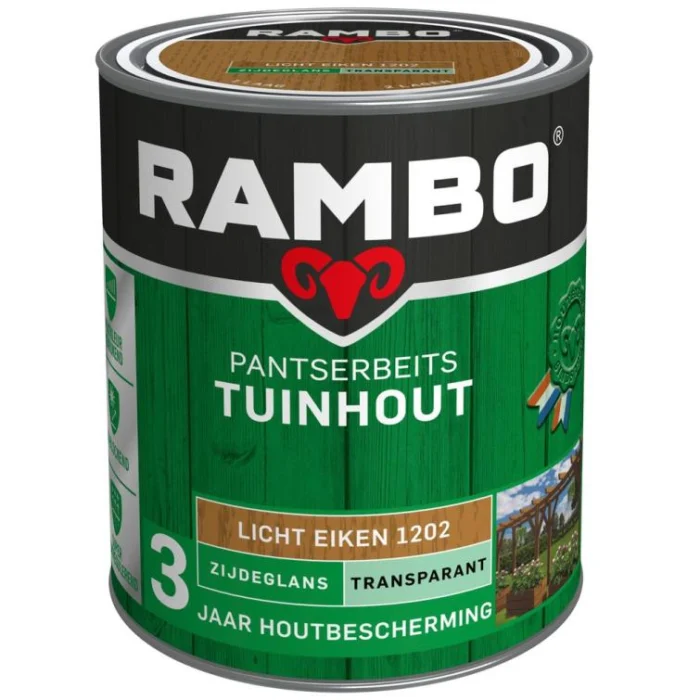 Rambo Pantserbeits tuinhout zg tr. 1202 0,75l - hout