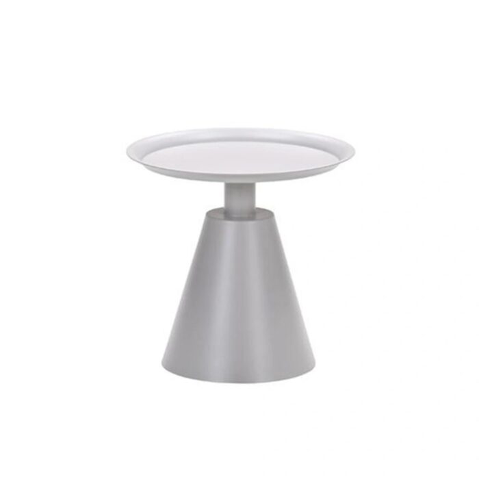 Garden impressions Zavala Bijzettafel Taupe dia. 50xH48 cm – beige;grijs
