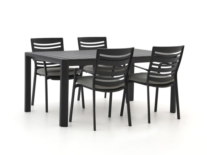 Hartman tuinmeubelen Hartman Alexandra dining tuinset 5-delig Laagste prijsgarantie! – Grijs