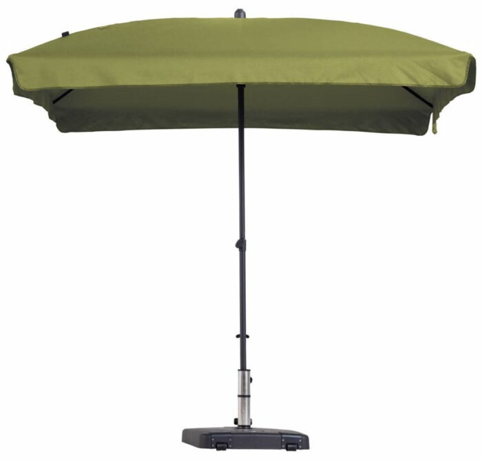 Madison Stokparasol Patmos luxe 210 x 140 cm sage green zonwering – groen