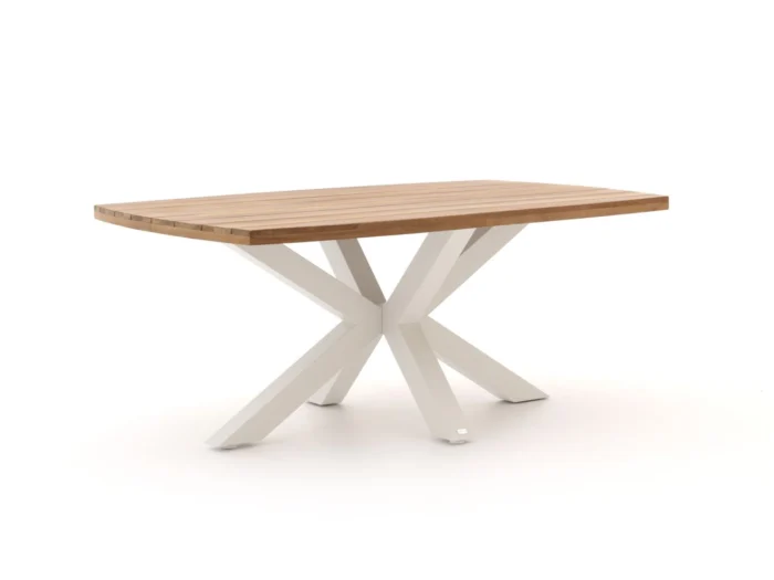 Bellagio tuinmeubelen Induno Deens Ovaal dining tuintafel 180x110cm - Bruin