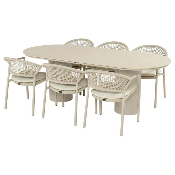 Hartman Valencio Taragona Diningset Sand