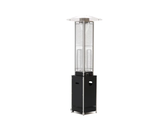 Sunred Flame Torch Gas staande terrasverwarmer - Zwart