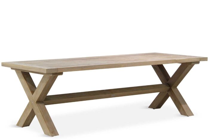 Garden Collections Oregon dining tuintafel 240 x 100 cm – Transparant