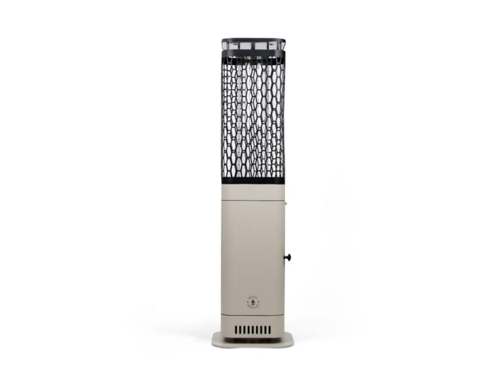 Monti HeatLine + 15% kassakorting | Blaze pellet terrasverwarmer 26x26x95cm – Taupe