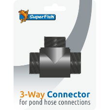 Superfish Vijver 3 weg blister 1 st – zwart