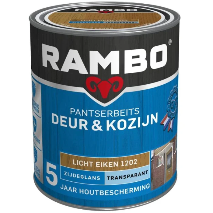 Rambo Pantserbeits deur en kozijn zg tr. 1202 0,75l - hout