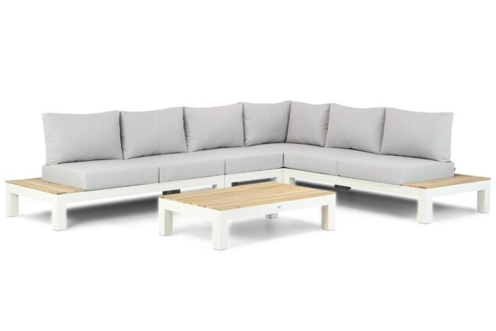 Lifestyle Garden Furniture Ravalla hoek loungeset 5-delig – Wit