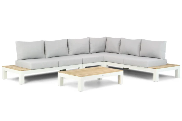 Lifestyle Garden Furniture Ravalla hoek loungeset 5-delig - Wit