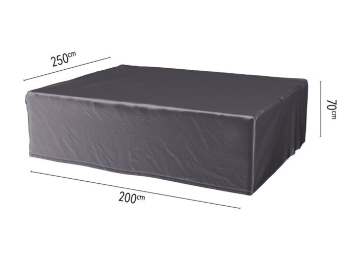 Aerocover Loungesethoes 250x200xH70 cm antraciet – zwart