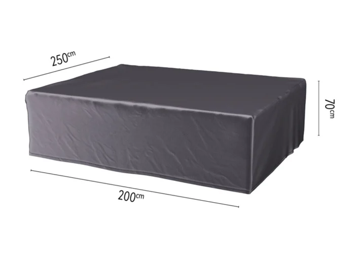 Aerocover Loungesethoes 250x200xH70 cm antraciet - zwart