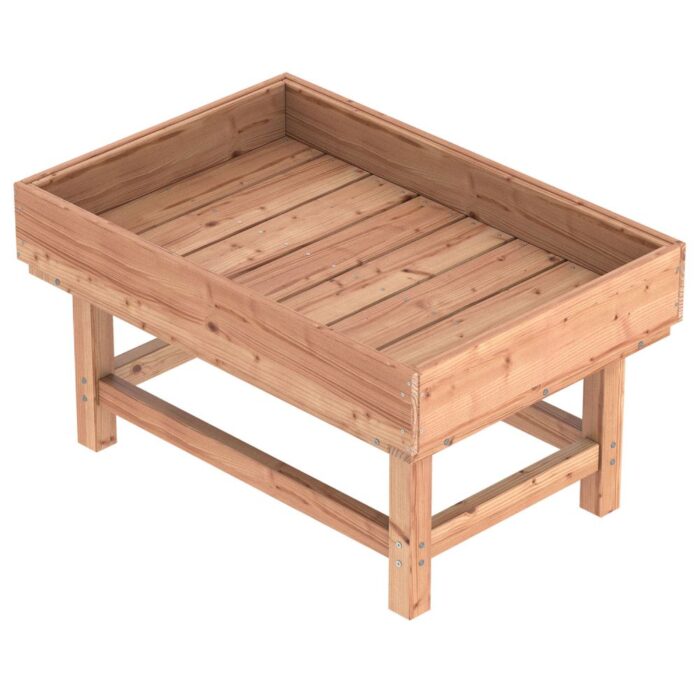 Royal well Kweekbak Grow box large Parsley Planter Douglas onbehandeld 80×120 cm