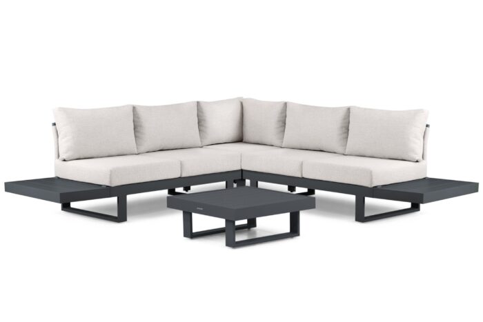 Lifestyle Garden Furniture Lorenzo hoek loungeset 6-delig – Grijs-antraciet