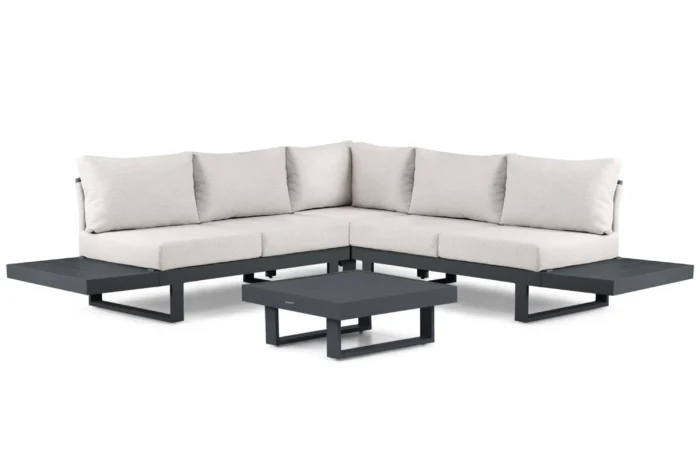 Lifestyle Garden Furniture Lorenzo hoek loungeset 6-delig - Grijs-antraciet