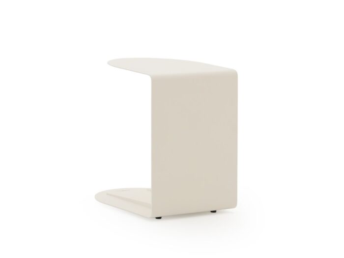 Zavelli Soffice bijzet tuintafel 40x50x50cm – Wit