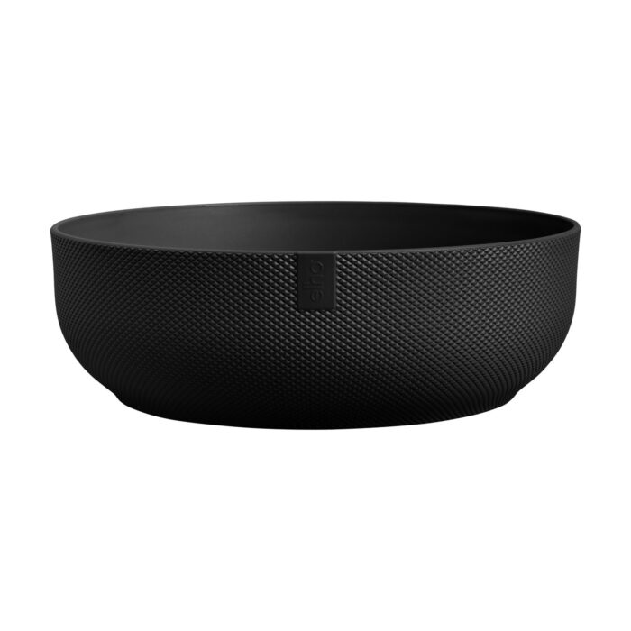 Elho Jazz bowl 28 cm living black bloempot – zwart
