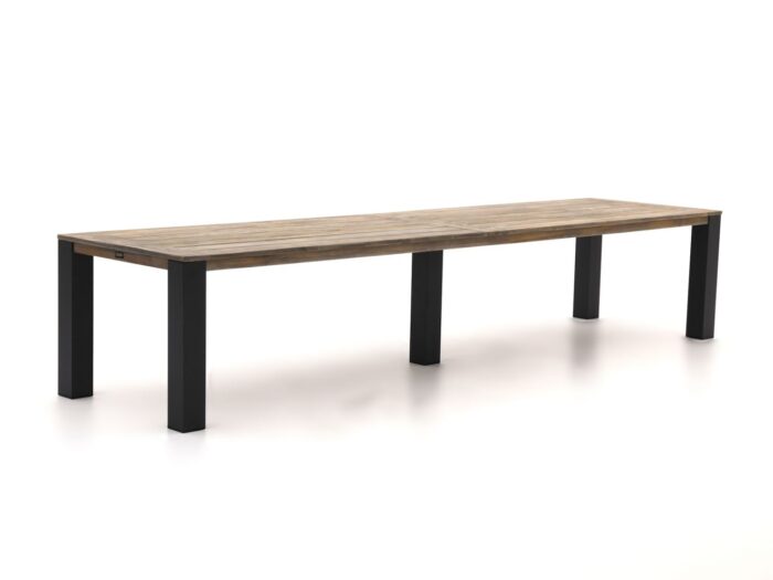 ROUGH Furniture ROUGH-X dining tuintafel 400x100x76cm Laagste prijsgarantie! – Bruin