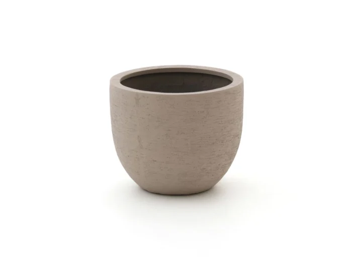 Luca Lifestyle + 10% kassakorting | Terreno New Egg Pot bloempot M ø45cm (h:38cm) - Taupe
