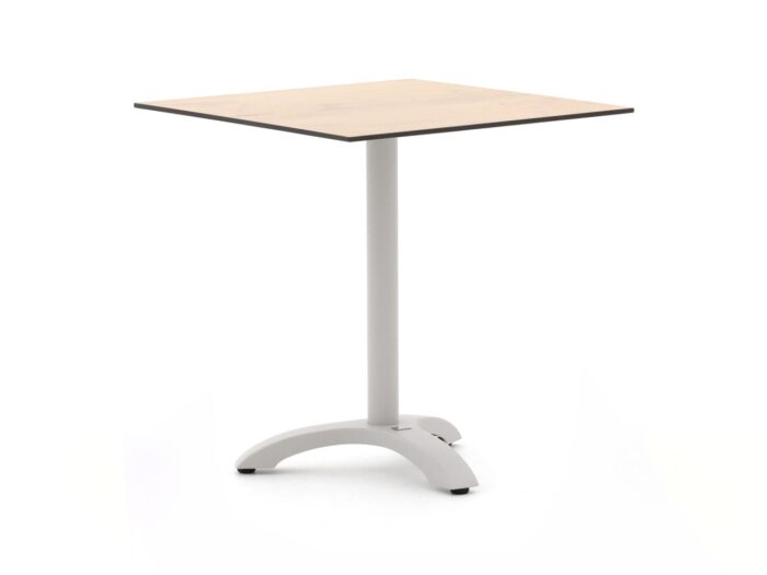 Bellagio tuinmeubelen Lisio tuintafel 70x70x73cm – Wit