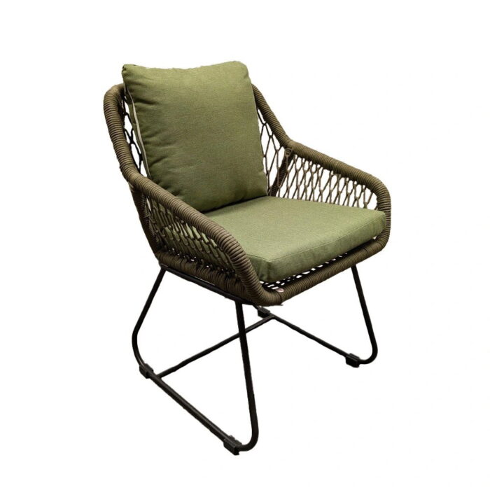 Own Zita Dining Tuinstoel Olive Green – groen
