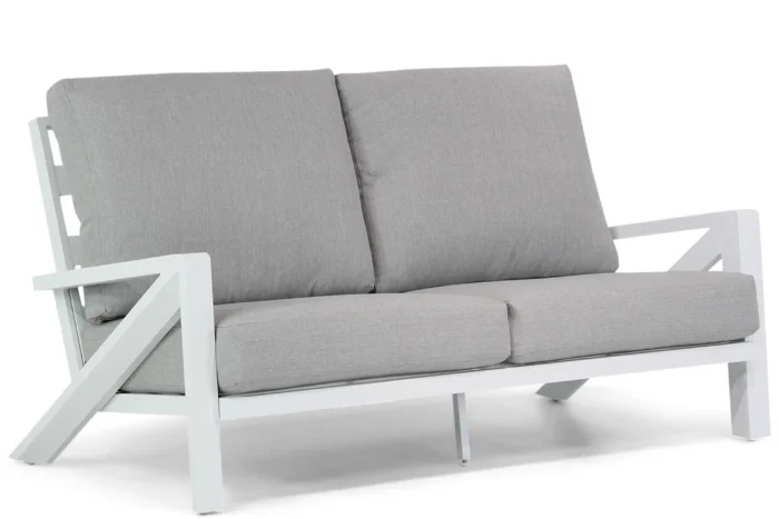 Santika Furniture Cinta loungebank 2,5-zits - Wit