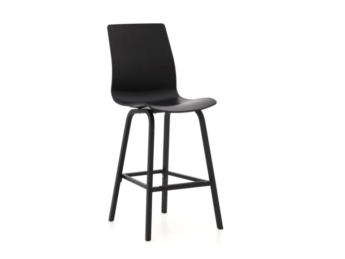 Hartman tuinmeubelen Sophie Studio Wave barstoel - Zwart