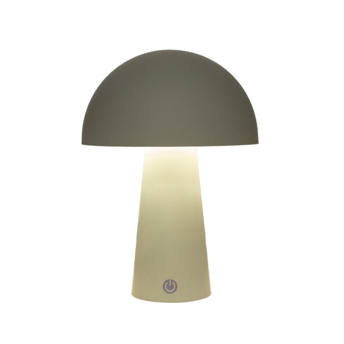 Annas collection Portable lamp rond 21×15 cm olijf Anna’s Collection – groen