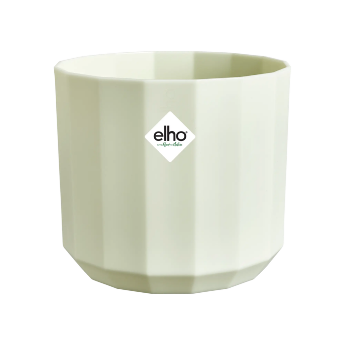 Elho Facet rond 17 cm theegroen bloempot – groen