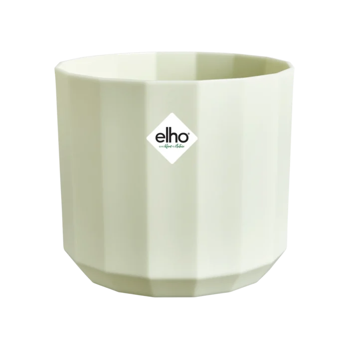 Elho Facet rond 17 cm theegroen bloempot - groen