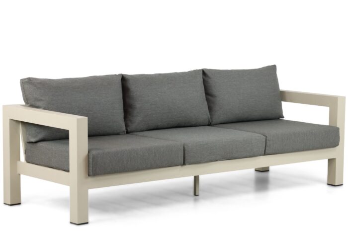 Lifestyle Garden Furniture Luca lounge tuinbank – Taupe-naturel-bruin
