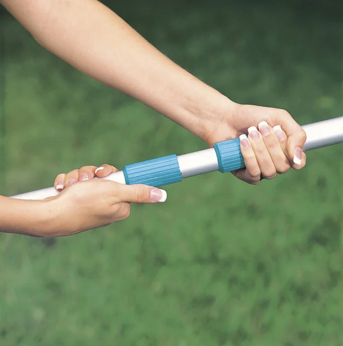 Intex Telescopische aluminium buis 239cm - grijs