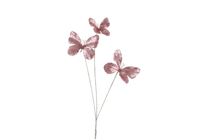 Countryfield Kunstdeco Vlinder Lush 3x roze